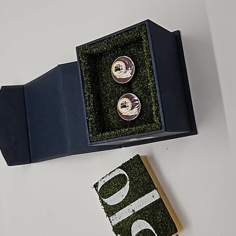 New Redskins NFL boxed cufflinks